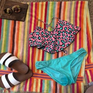 Betsey Johnson swim top